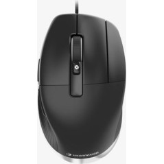 3Dconnexion CadMouse Pro Optical - Premium Wired Black Mouse for CAD Professionals (4260016341092)